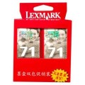 利盟(lexmark)2971A黑色墨盒(双包装)