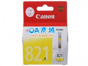 佳能(CANON)CLI-821Y黄色墨盒