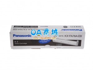 松下（Panasonic）KX－FA76A黑色墨粉