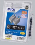 爱普生(Epson)T057黑色双包装墨盒