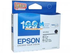 爱普生（Epson）T1091黑色墨盒
