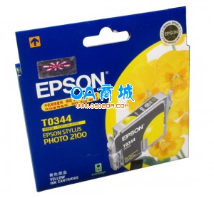 爱普生(EPSON)T0344黄色墨盒