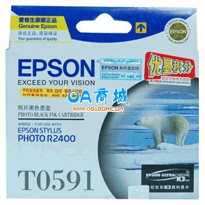 爱普生(EPSON)T0591黑色墨盒