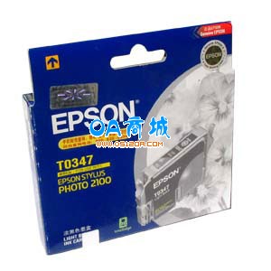 爱普生(EPSON)T0347淡黑色墨盒