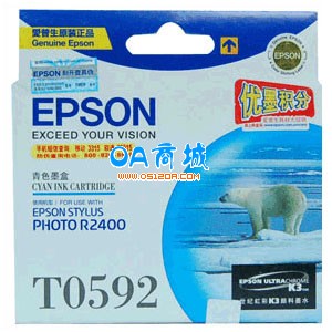 爱普生(EPSON)T0592青色墨盒
