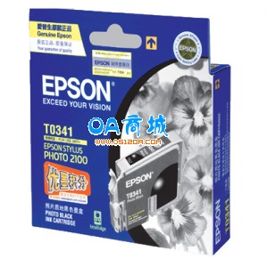 爱普生(EPSON)T0341黑色墨盒