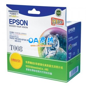 爱普生(EPSON)T008彩色墨盒