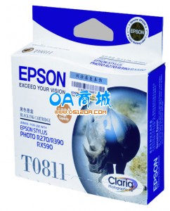 爱普生(EPSON)T0811黑色墨盒(大容量)