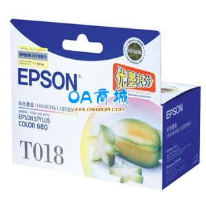 爱普生(EPSON)T018彩色墨盒