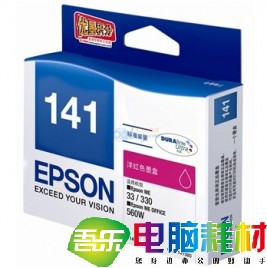 爱普生（Epson）T1413 洋红色墨盒 C13T141380（适用ME33 35 330 350 560W 570W)