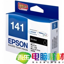 爱普生（Epson）T1411 黑色墨盒 C13T141180（适用ME33 35 330 350 560W 570W)